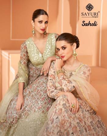 Saheli By Sayuri Designer Partywear Gown Collection